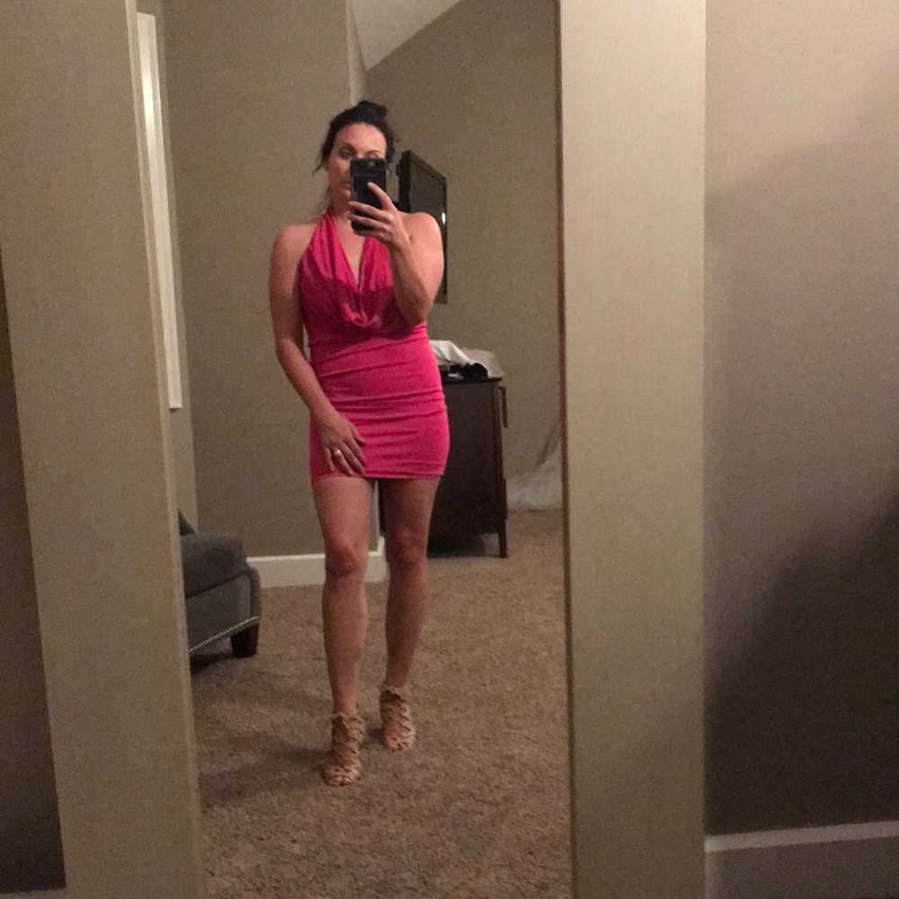 Bebe Pink Dress